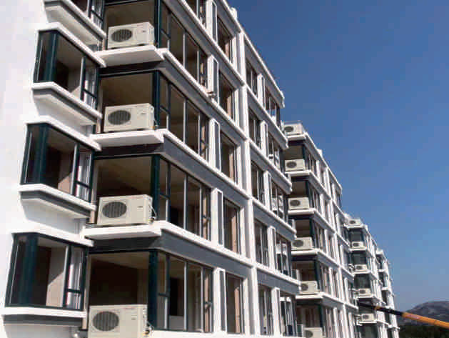 河山鎮(zhèn)官莊村無(wú)水地暖項(xiàng)目